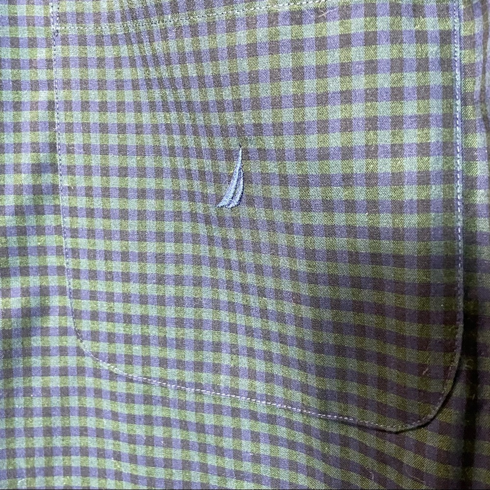 Nautica Men’s Long Sleeve Shirt Spread Col… - Picture 4 of 11